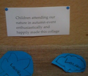 Notice at Colney Wood