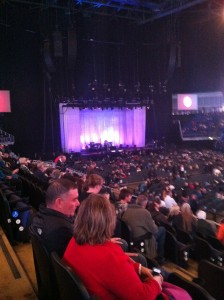 Our view of the O2 stage