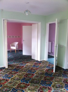 Auntie Ethel's bungalow at Hethersett, after several weeks' work