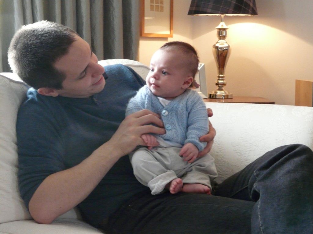 Elliott getting the measure of his father