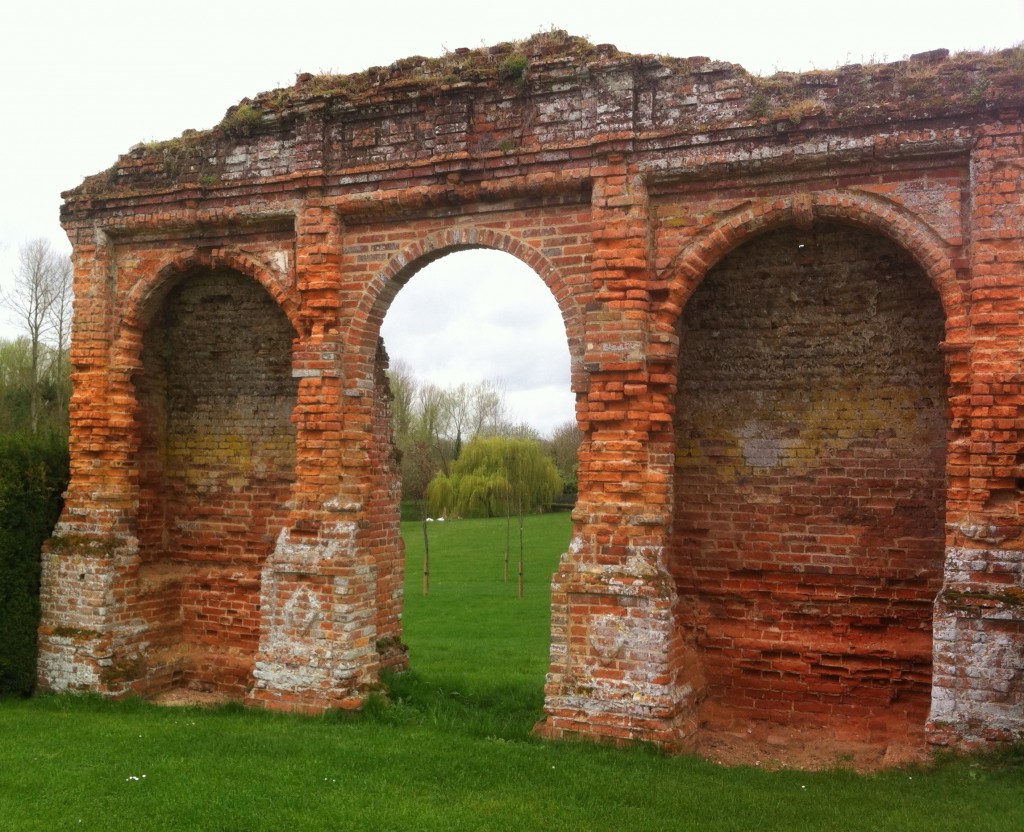 Part of the original Oxnead Hall buildings