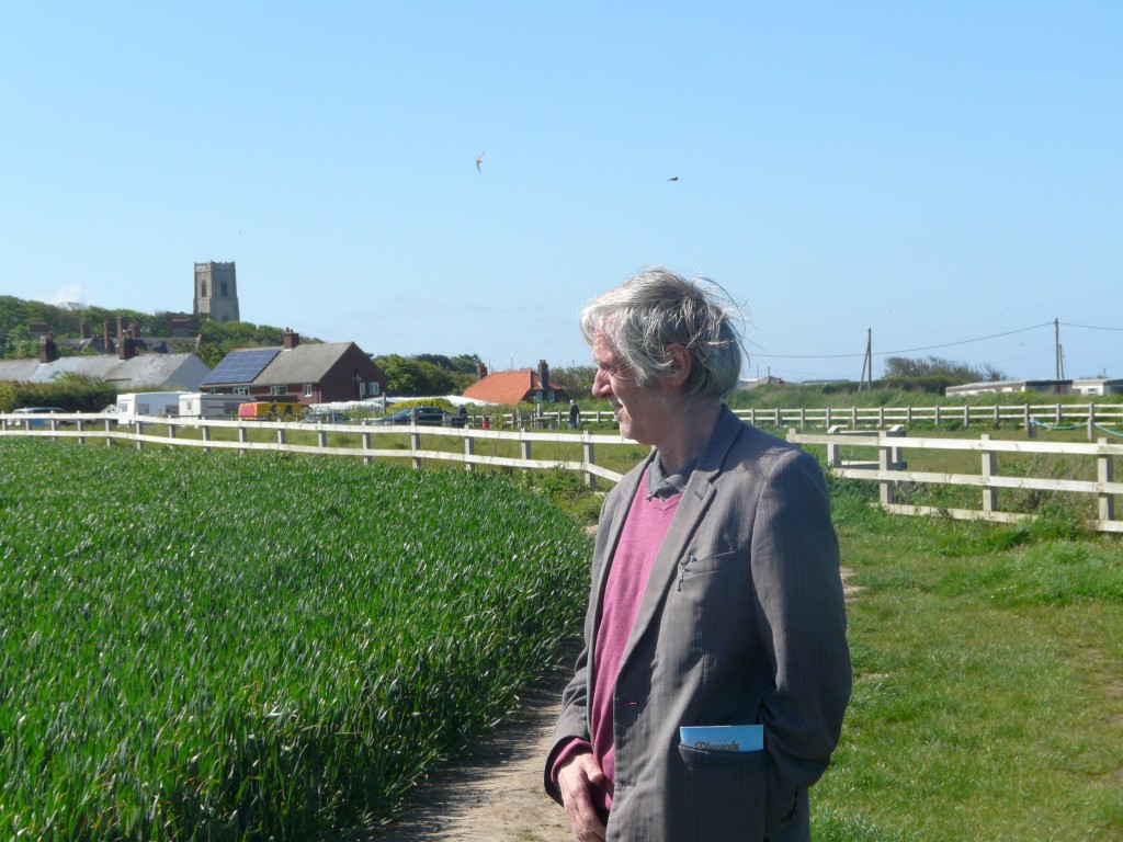 Andrew at Happisburgh