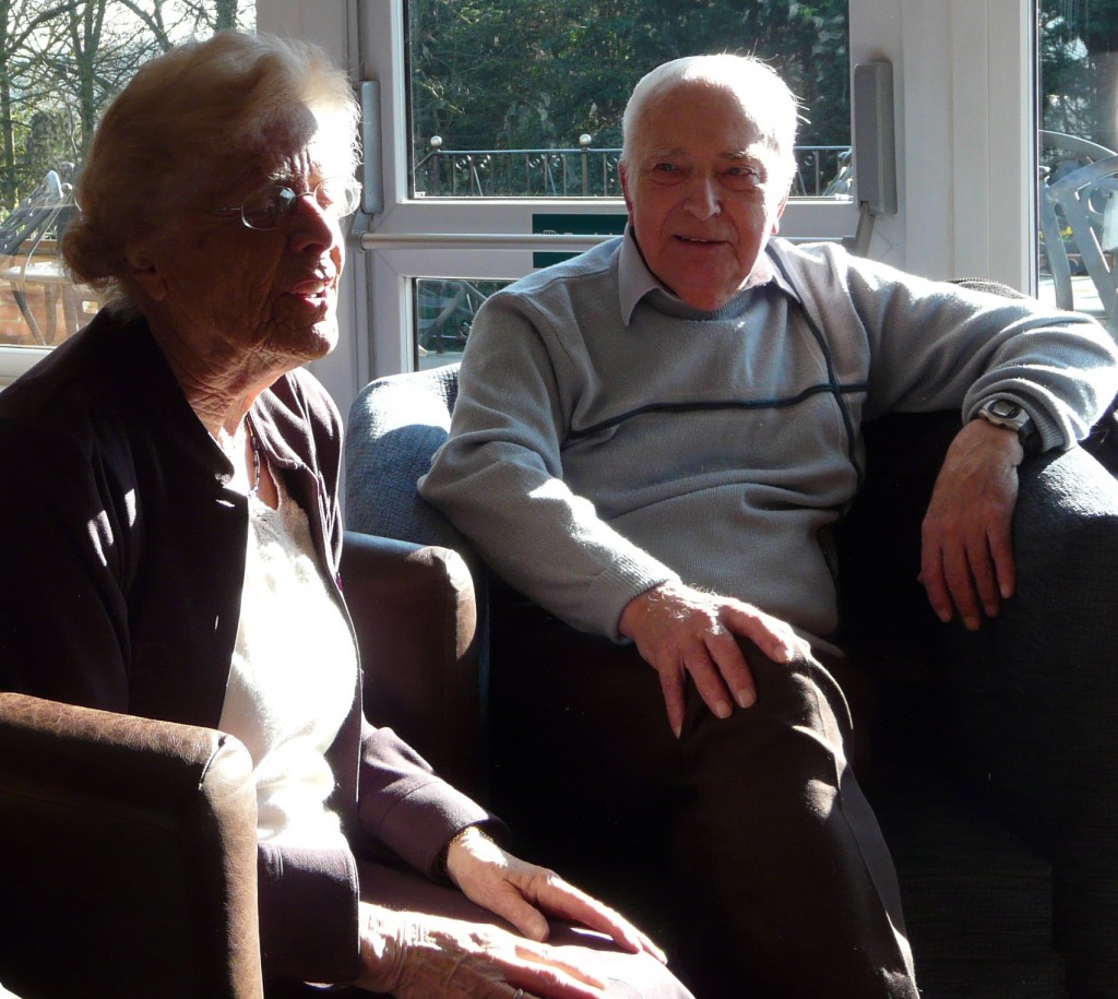 Josephine with Paul in 2008