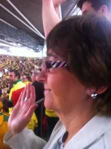 Dot quite pleased at the result