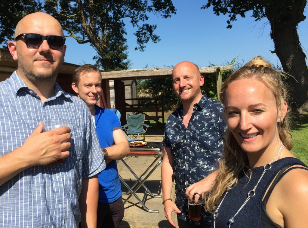 Jon Welch, someone else I should probably know, Shaun Lowthorpe and Helen Ashworth