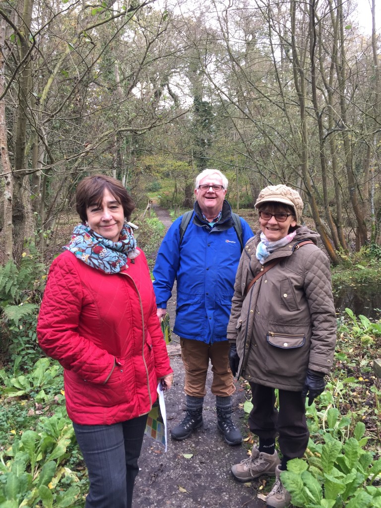 Dot, Dave and Julia at Fairhaven