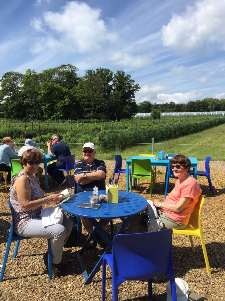 Rare sun at Wiveton.