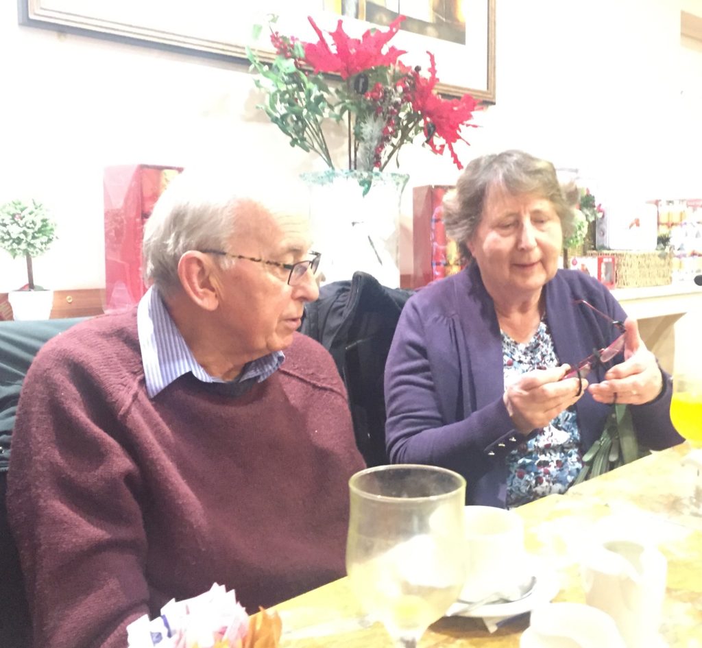 Andy and Jeannie at Holt.