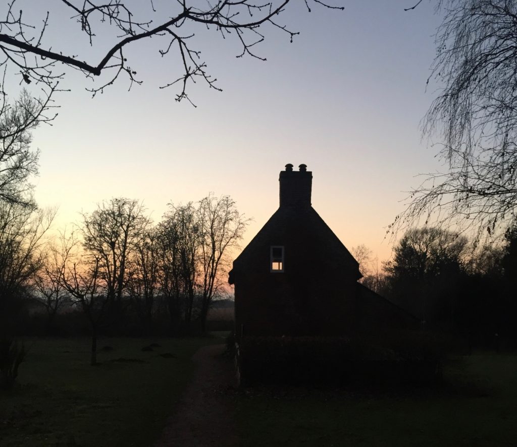 Eel-catcher's Hut at How Hill, a week or so ago