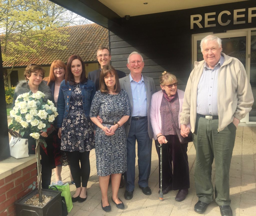Angela's 60th: Dot, Donna, Vicky, Andy, Angela, Rodney, Margaret, John