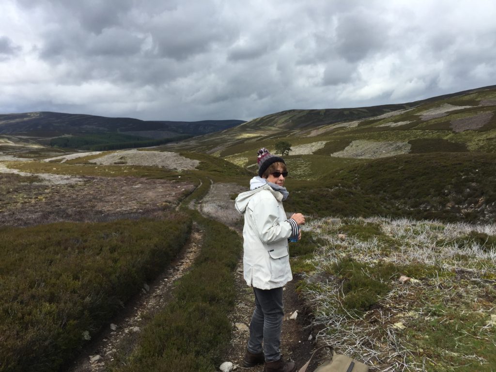 In the hills near Corgarff.
