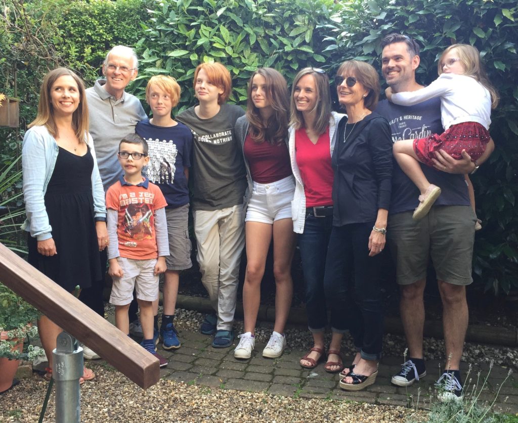 Murray clan gathering at Aspland Road. 