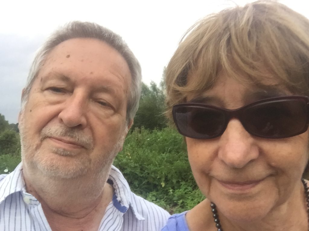Attempt at a selfie while on our Thorpe walk. Taken near the river.