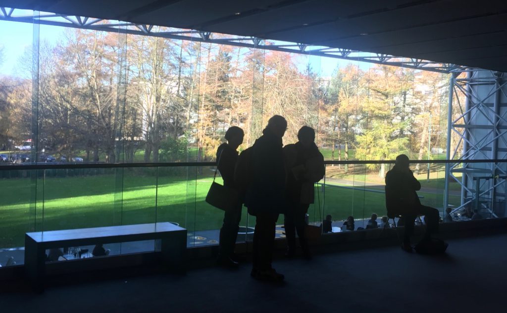 View from the Sainsbury Centre...